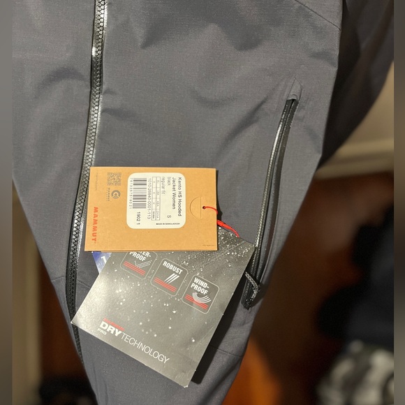 Mammut Jackets & Coats Nwt Mammut Rain Jacket Kento Hs Hooded